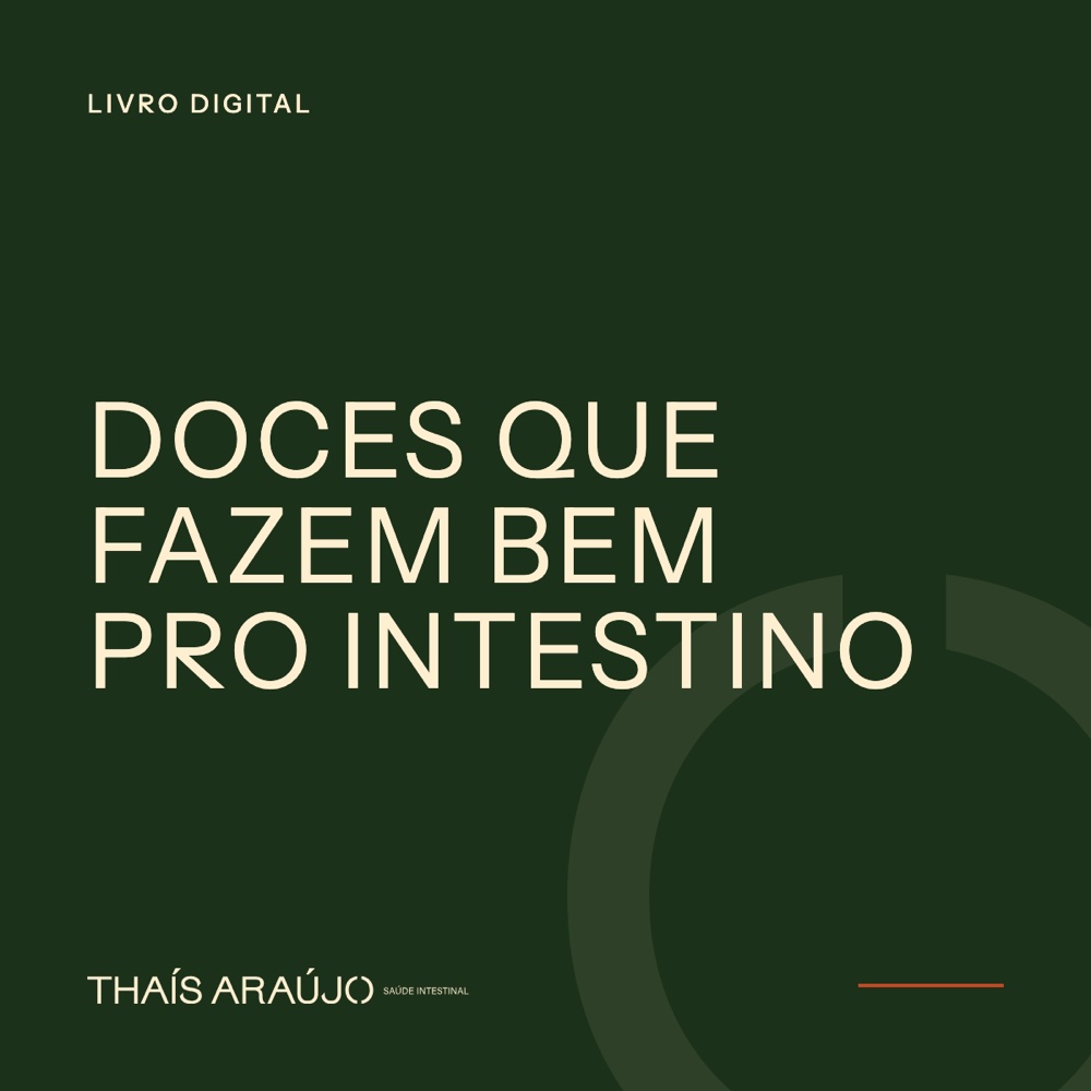 Capa do livro Doces Que Fazem Bem pro Intestino