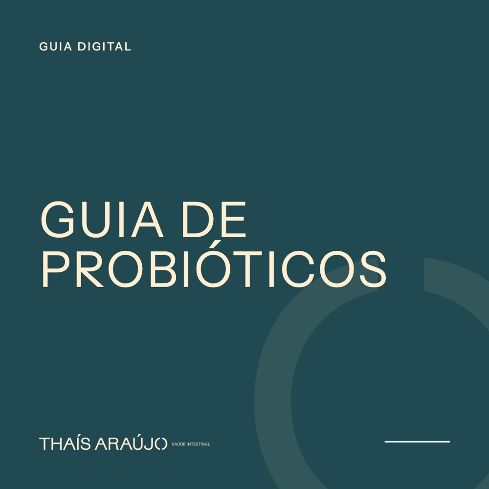 Capa do Guia de Probióticos