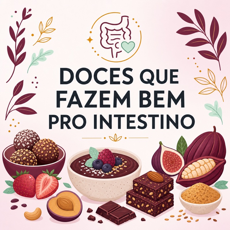Capa do livro Receitas + Doces Amigos do Intestino
