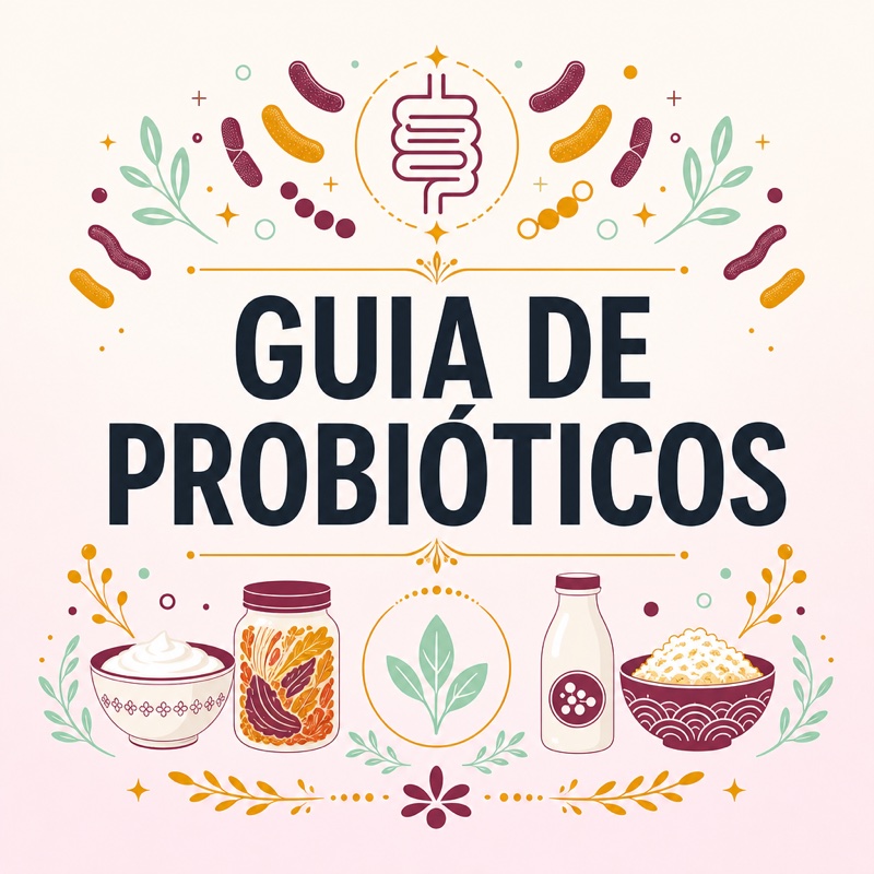 Capa do Guia de Probióticos